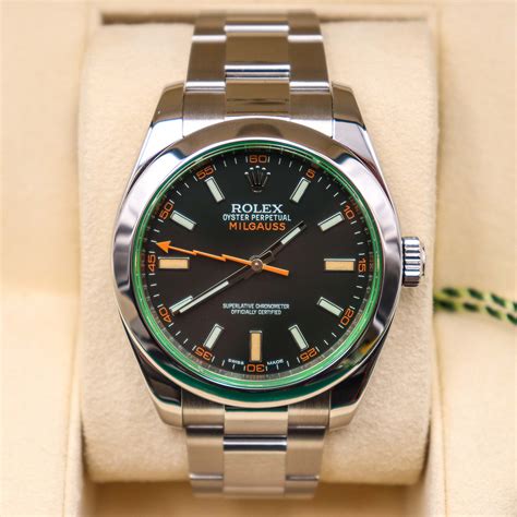 rolex milgauss avis|Rolex Milgauss price used.